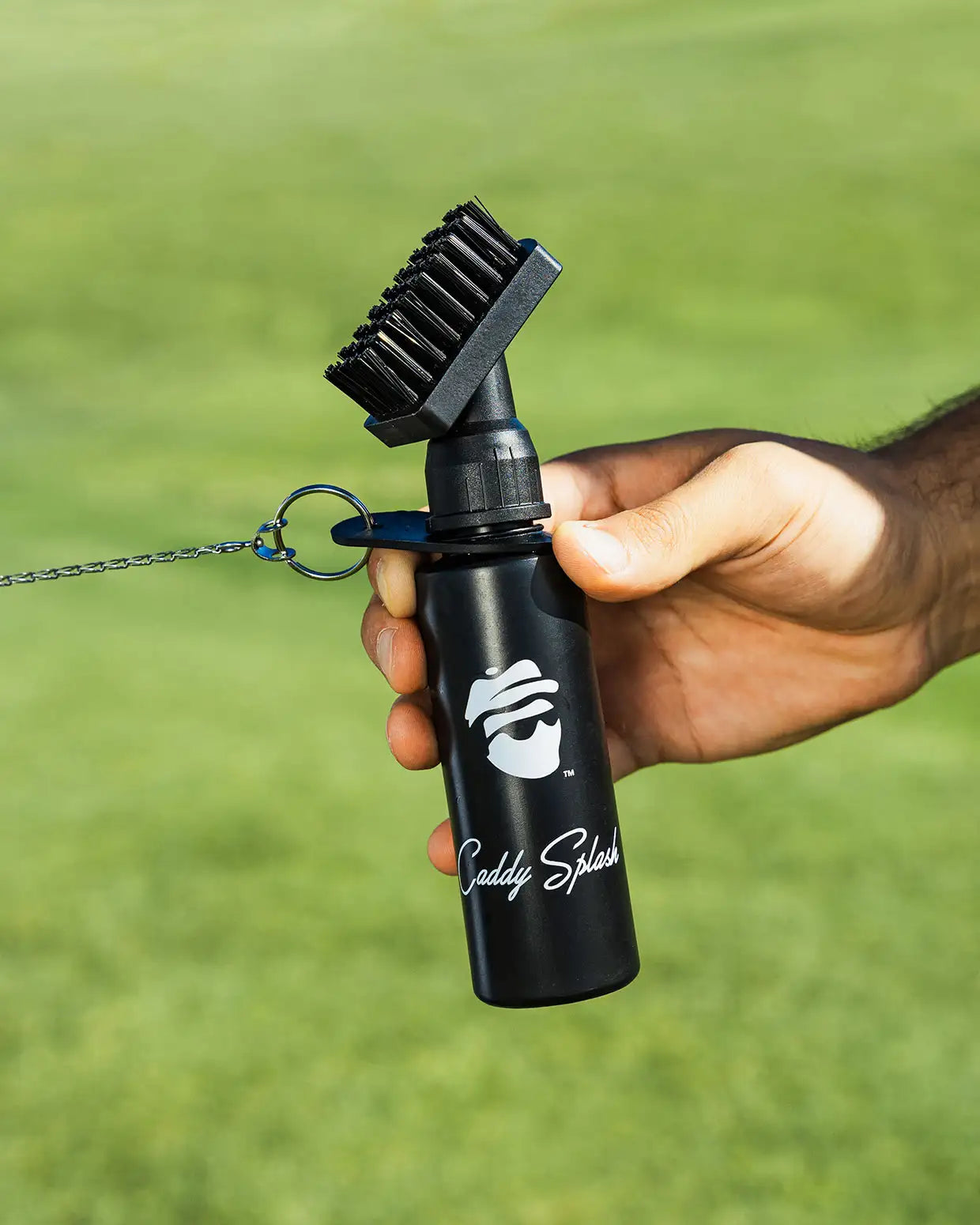 Caddy Splash Golf Cleaning Brush extended retractable clip