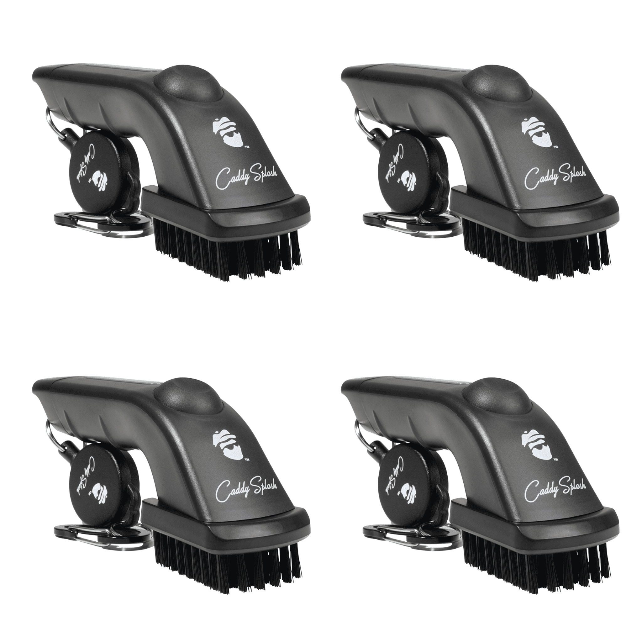 Golf Club Water Brush Pro Cleaner - Black