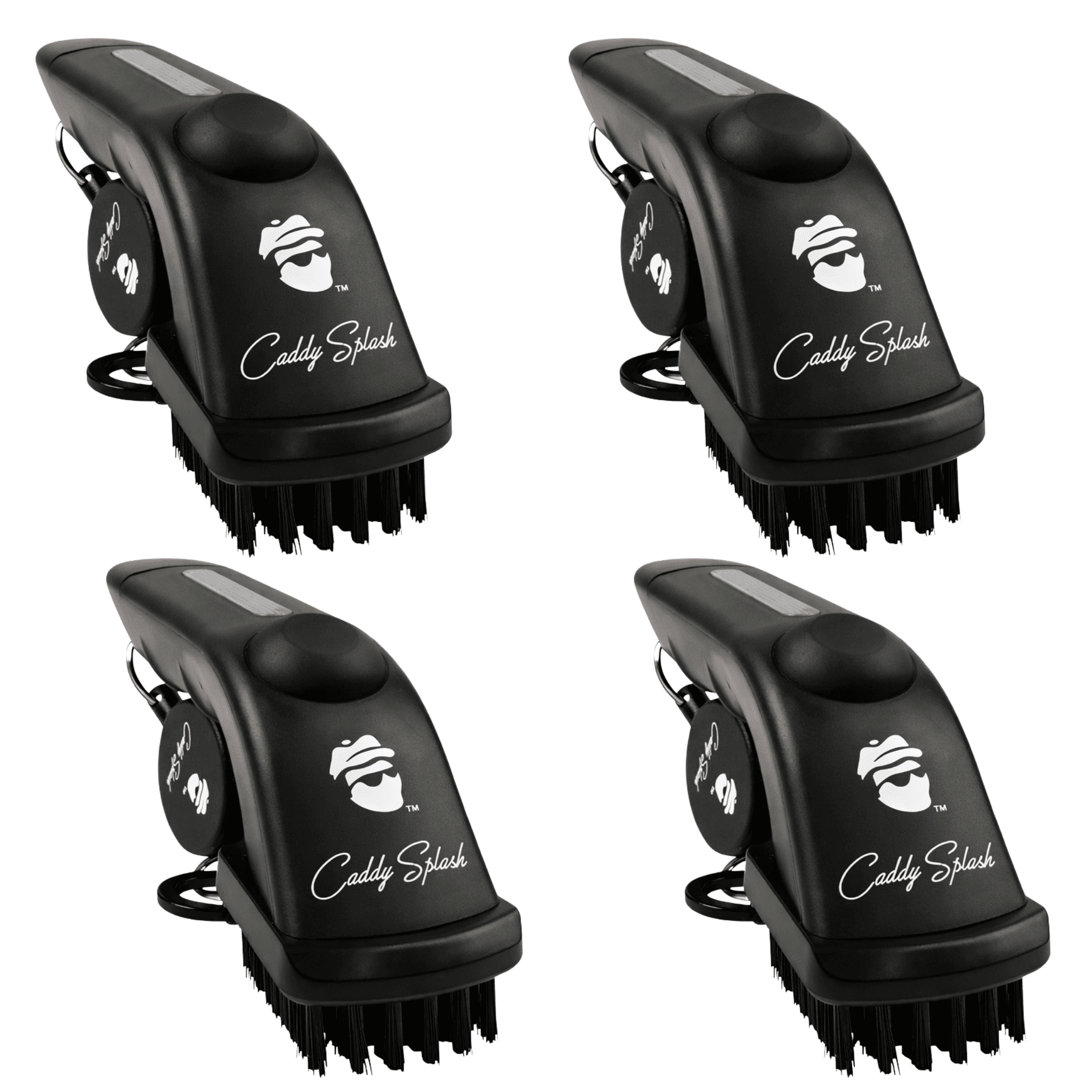 Golf Club Water Brush Pro Cleaner - Black