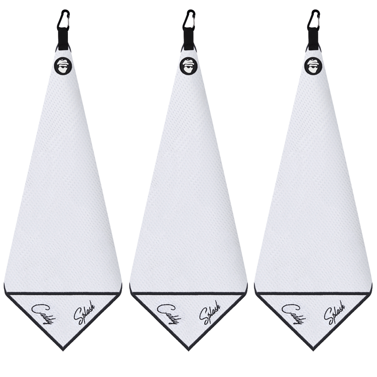 Golf Pocket Mag Towel - White