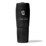 Caddy Splash Flask Set: 20 oz Stainless Steel, Double-Insulated & Pour Spout