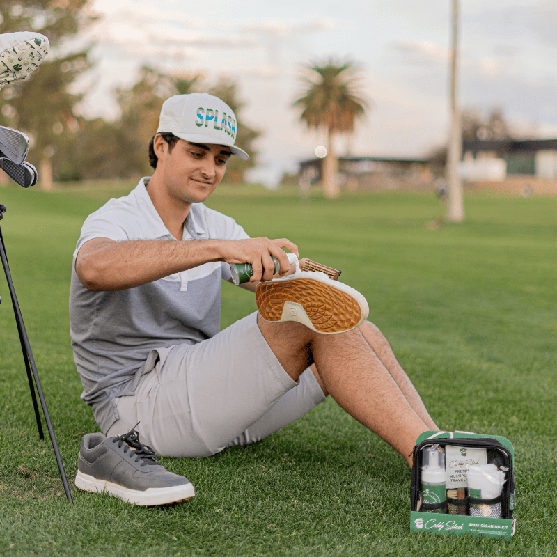 Ultimate Golf Shoe Cleaner Kit – On-the-Go Foaming Cleanser & Wipes