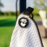 Golf Pocket Mag Towel - White