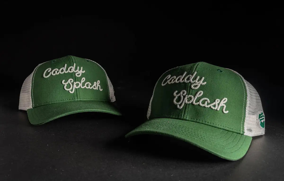 Caddy Splash Trucker Hats, Green