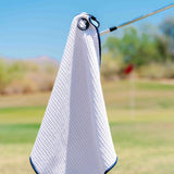 Magnetic Golf Towel with Ball Pocket - USA