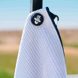 Magnetic Golf Towel with Ball Pocket - USA