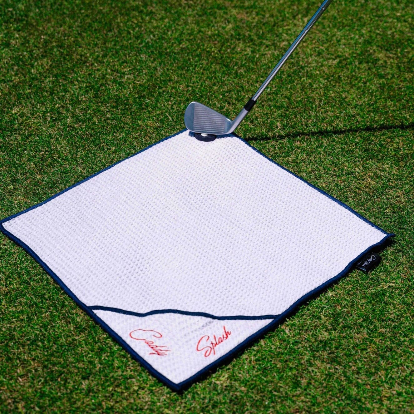 Magnetic Golf Towel with Ball Pocket - USA