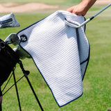 Magnetic Golf Towel with Ball Pocket - USA
