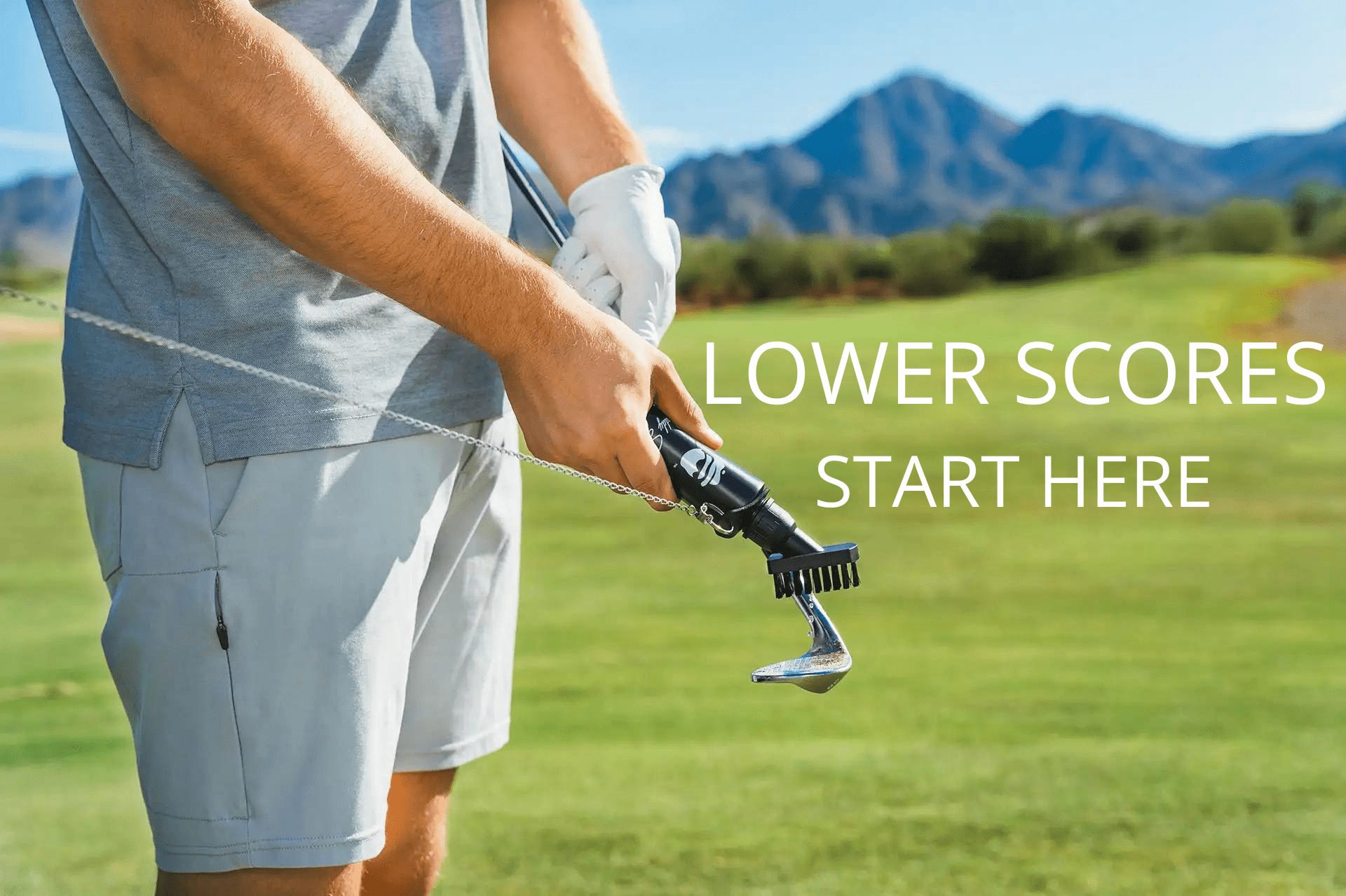 Golf Club Cleaner Brush, Golfing Accessory