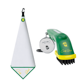 Caddy Splash Georgia Golf Collection Bundle kit with golf brush pro and pocket mag towel to clean golf clubs and golf balls