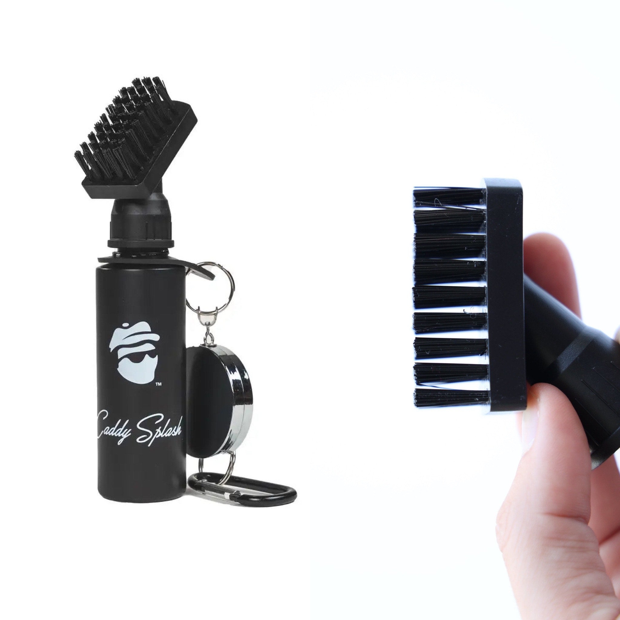 Golf Club Water Brush Cleaner with Replacement Brush Head