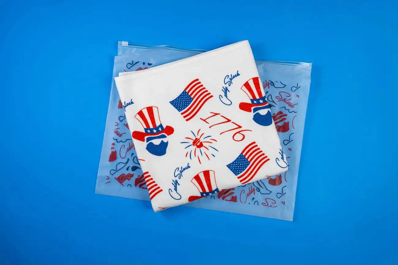 Custom Tour Towel Comes with frosted bag